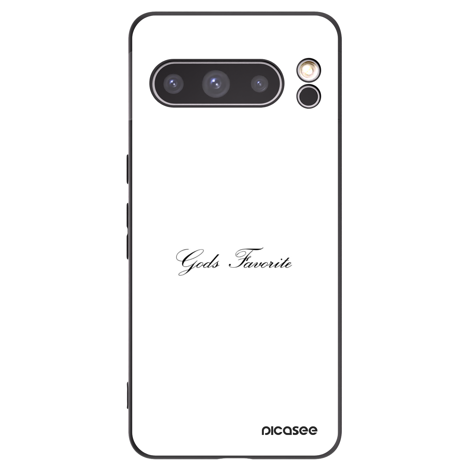 Picasee silikonový černý obal pro Google Pixel 8 Pro - Gods Favorite