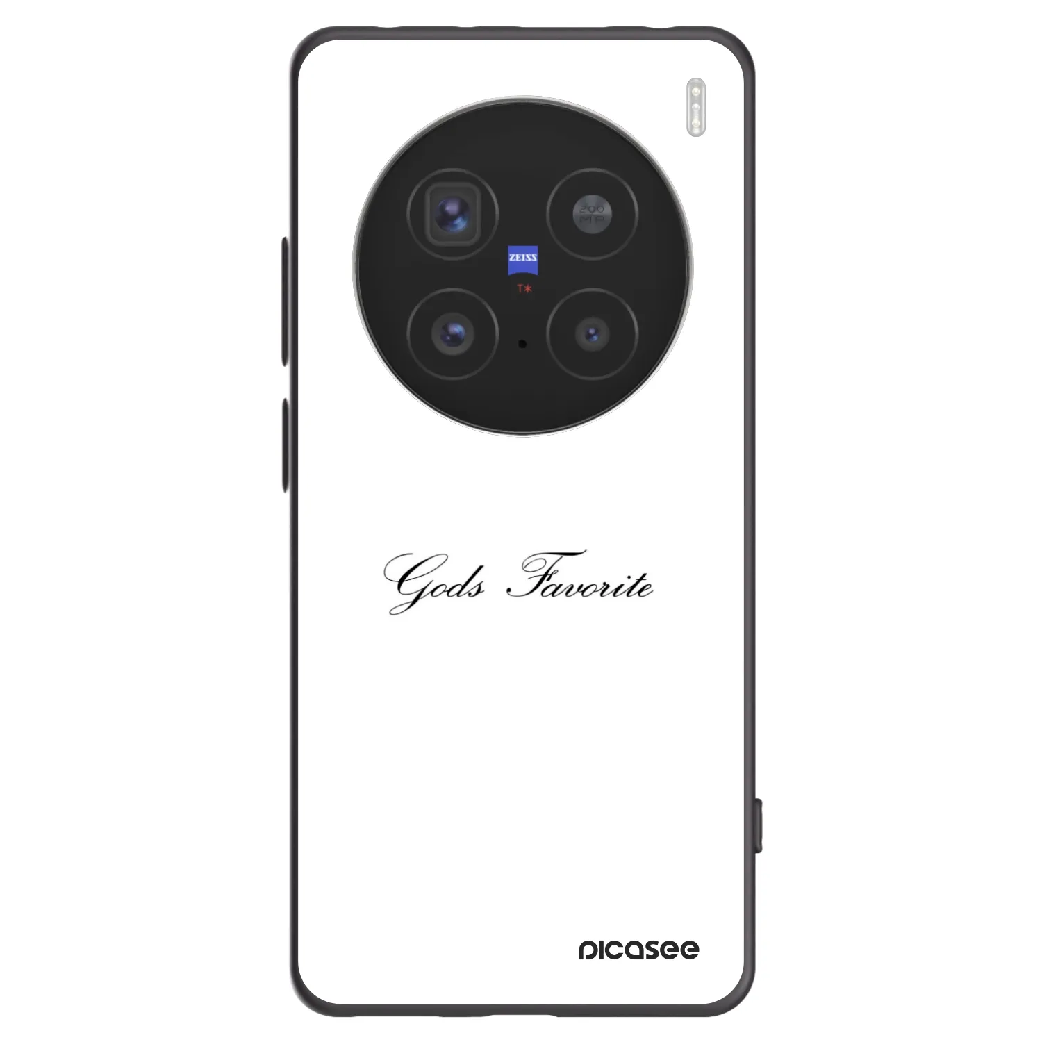 Picasee silikonový černý obal pro Vivo X200 Pro - Gods Favorite