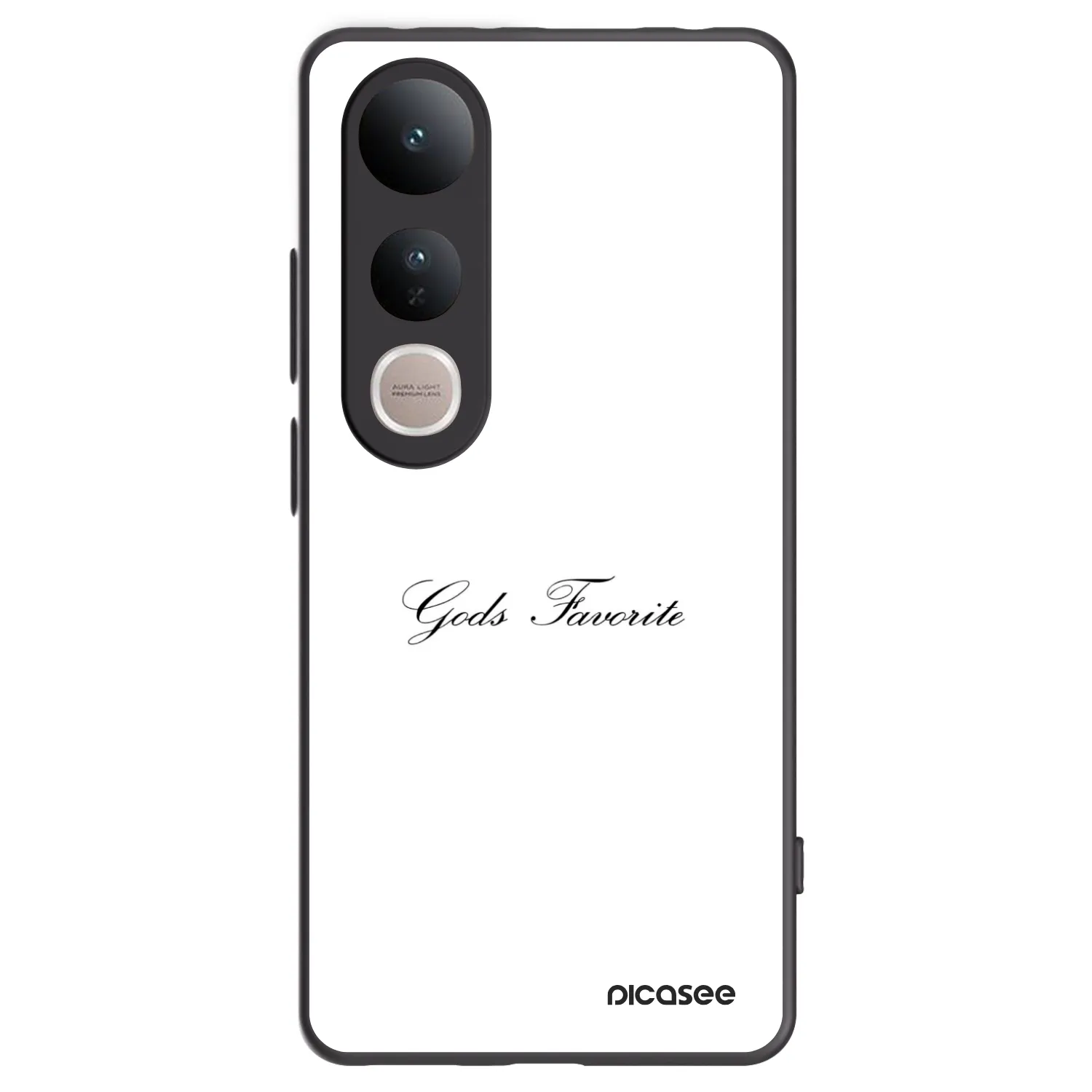 Picasee silikonový černý obal pro Vivo V50 Lite 5G - Gods Favorite