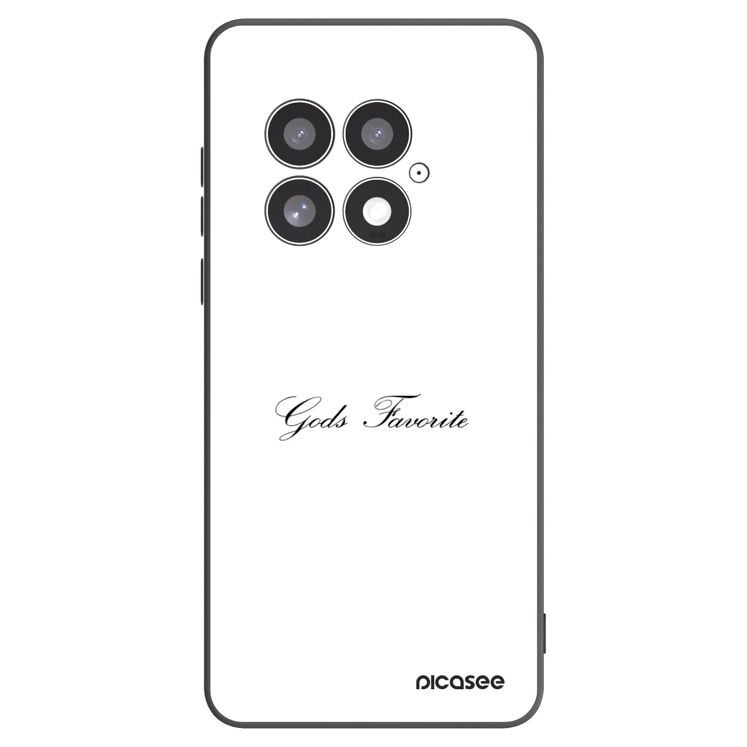 Picasee silikonový černý obal pro OnePlus 13 5G - Gods Favorite