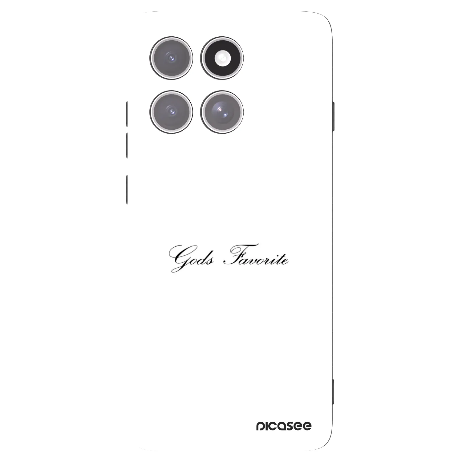 Picasee silikonový černý obal pro Motorola Edge 60 Pro - Gods Favorite