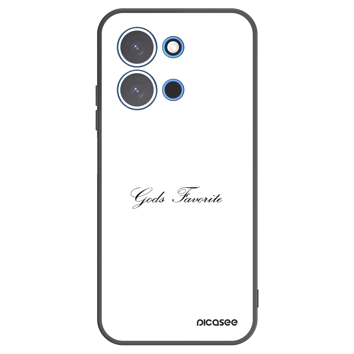 Picasee silikonový černý obal pro Xiaomi Redmi 15C 4G - Gods Favorite