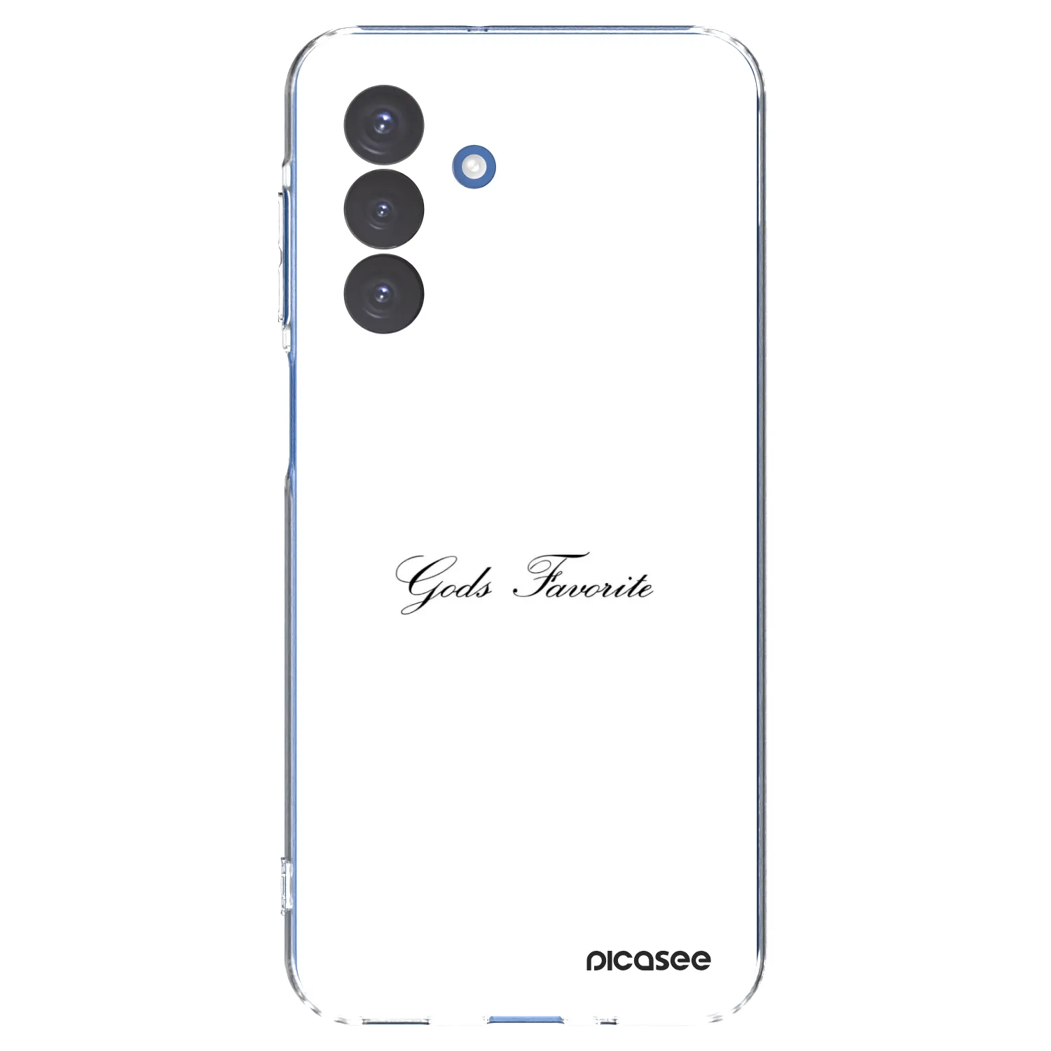 Picasee silikonový průhledný obal pro Samsung Galaxy A17 5G - Gods Favorite