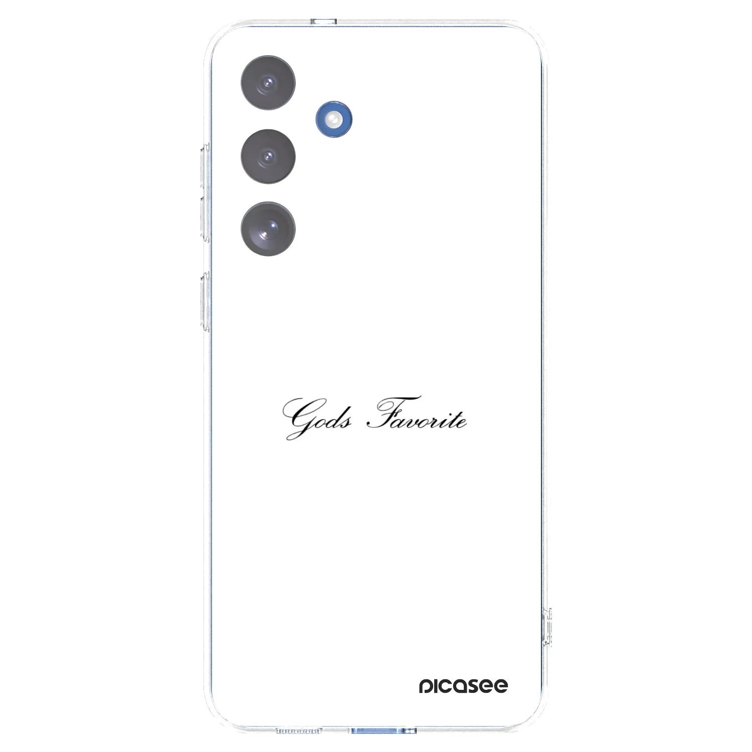 Picasee silikonový průhledný obal pro Samsung Galaxy S25 FE 5G - Gods Favorite