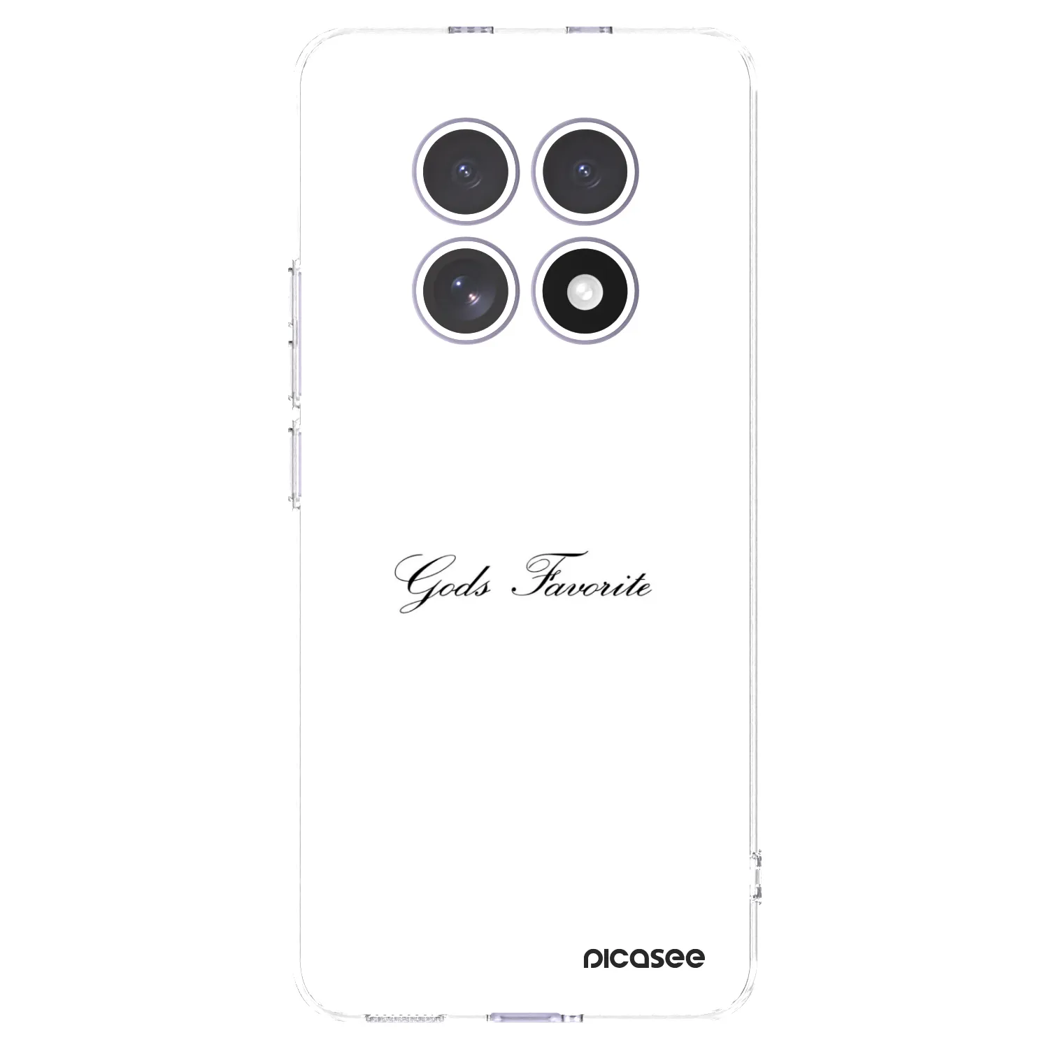 Picasee silikonový průhledný obal pro Xiaomi Redmi Note 15 - Gods Favorite