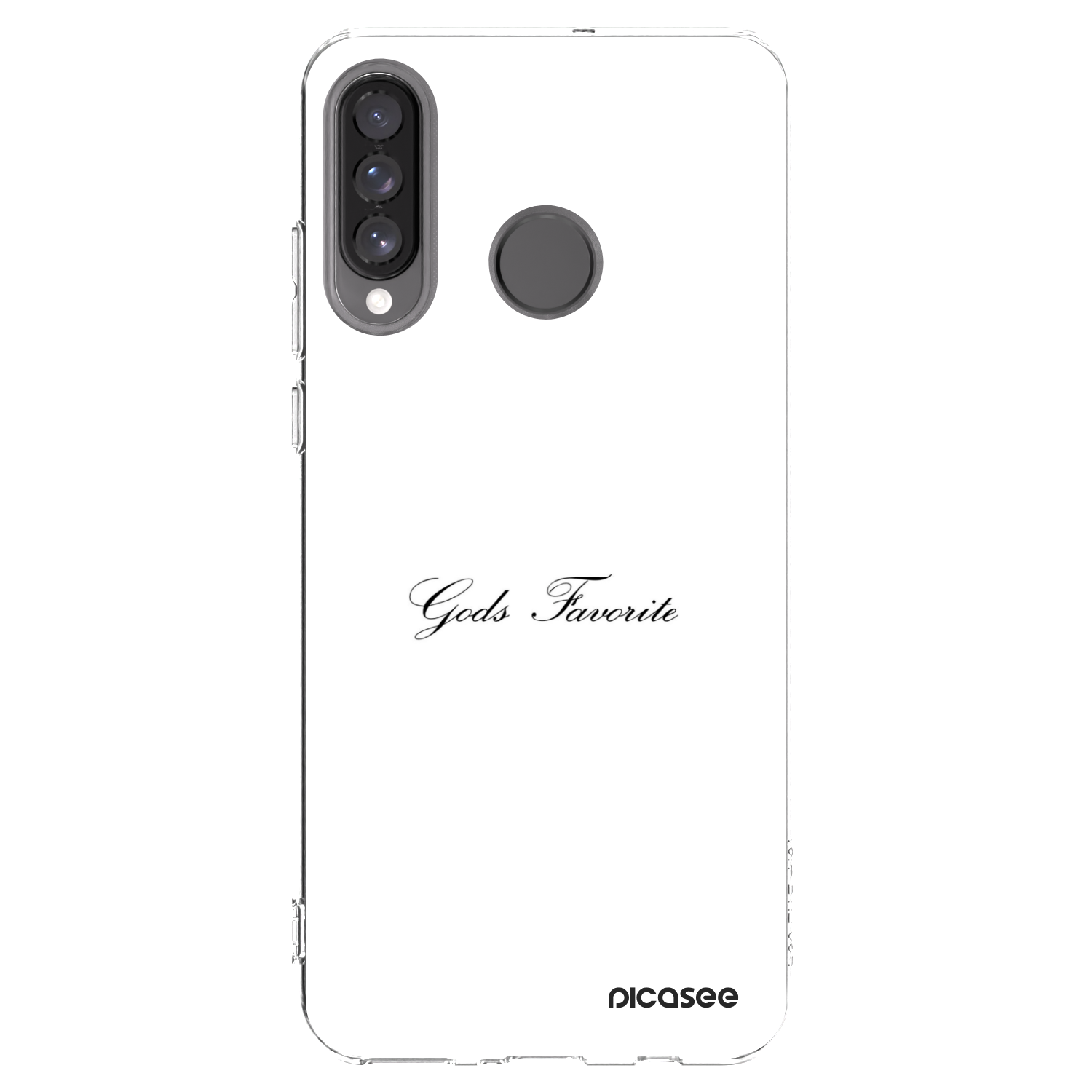Picasee silikonový průhledný obal pro Huawei P30 Lite - Gods Favorite