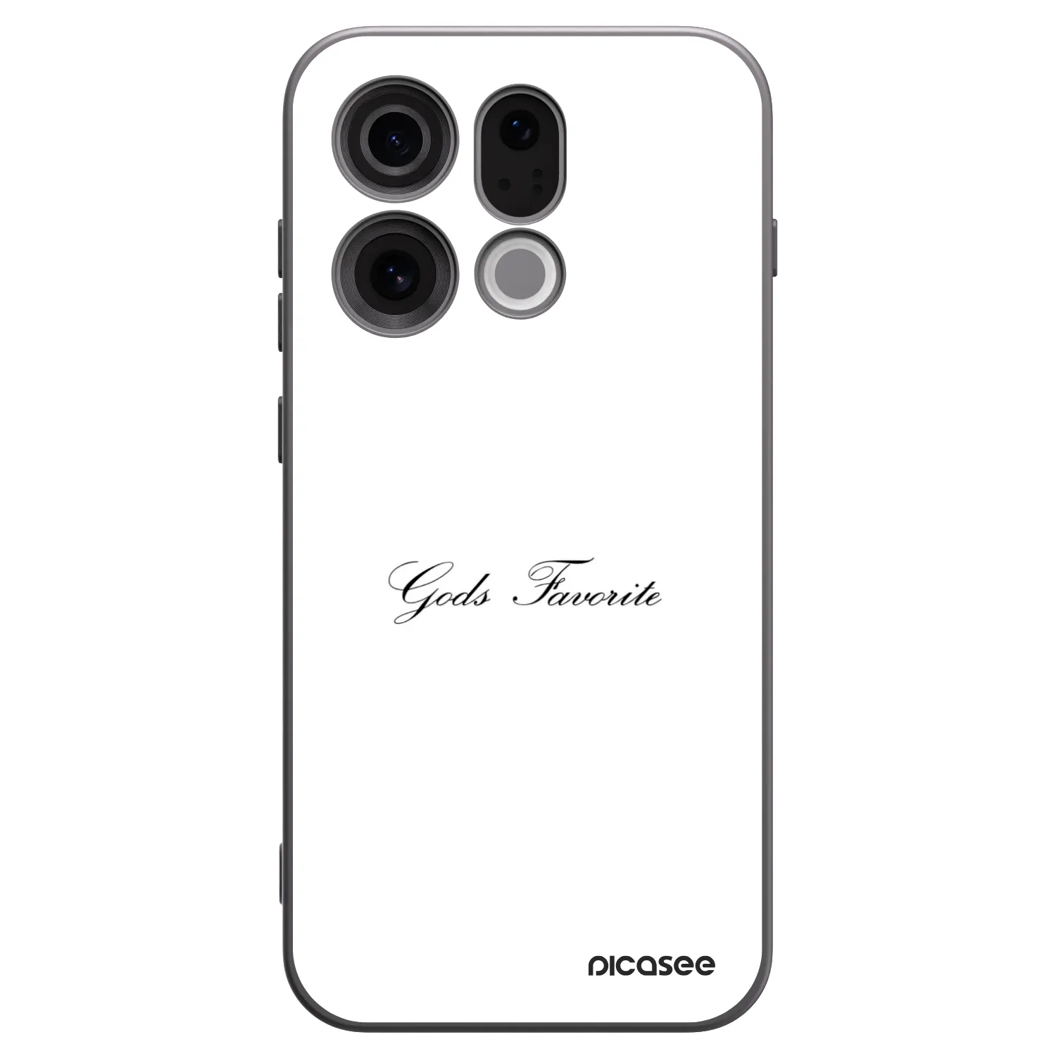 Picasee silikonový černý obal pro OPPO Find X9 - Gods Favorite