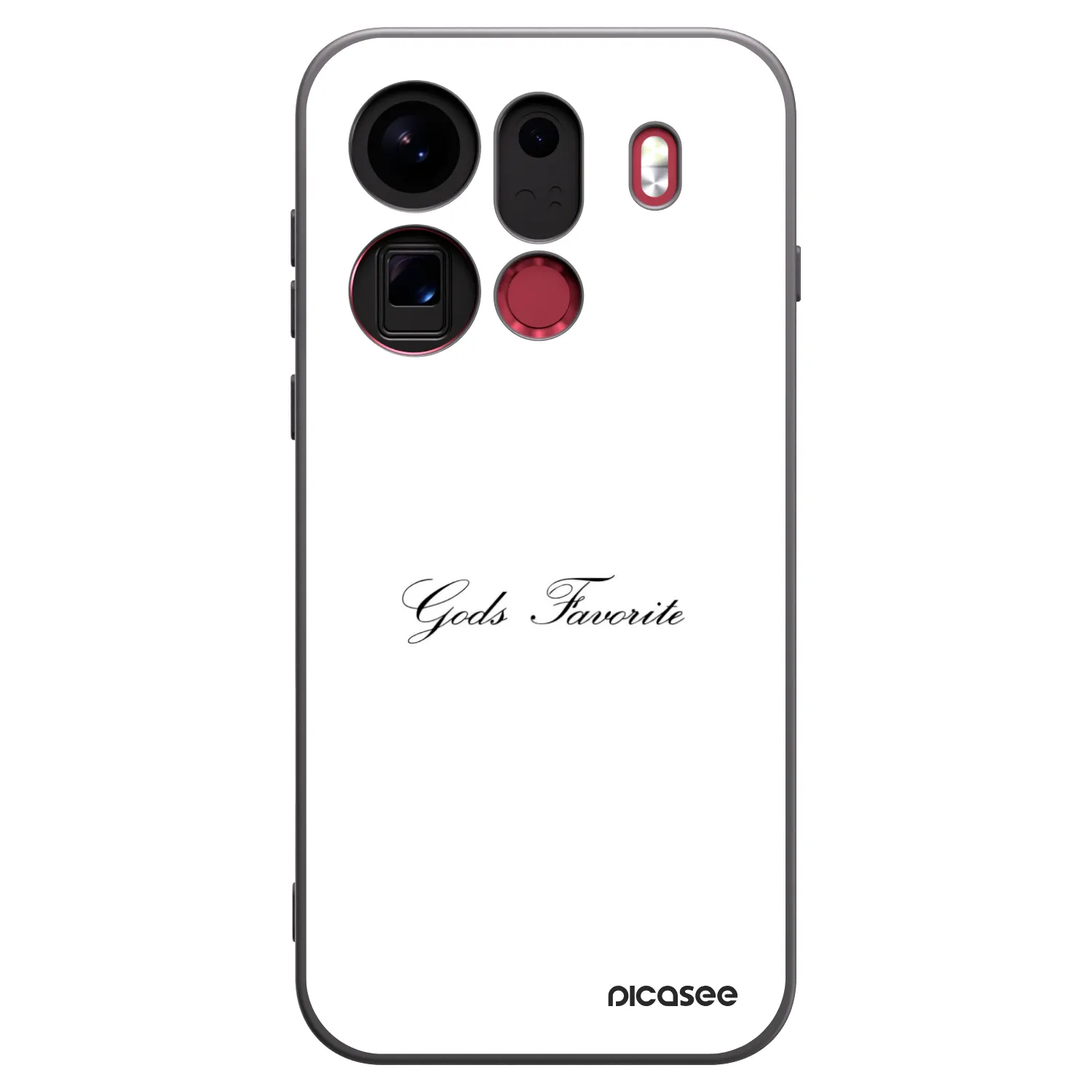 Picasee silikonový černý obal pro OPPO Find X9 Pro - Gods Favorite
