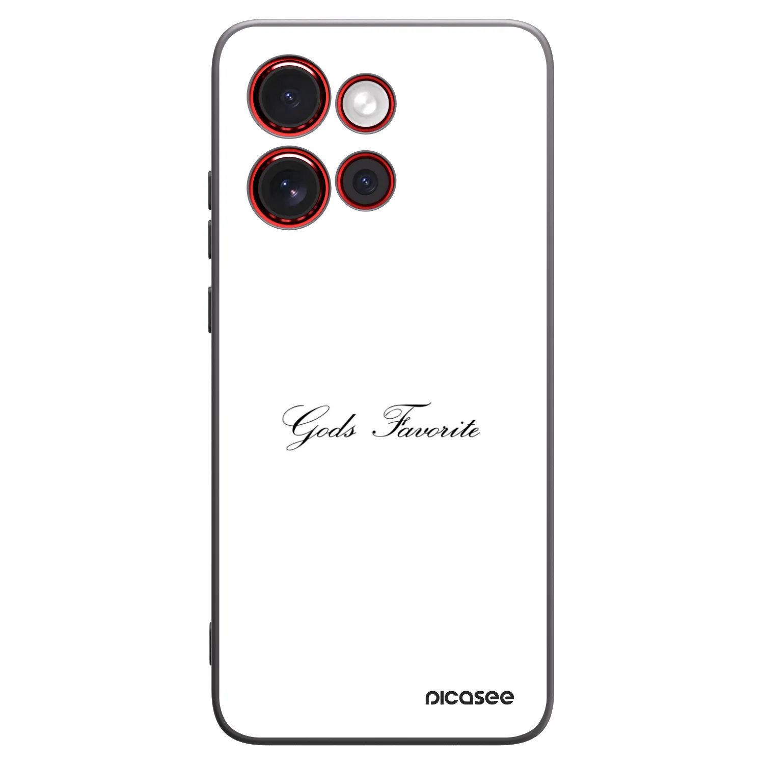 Picasee silikonový černý obal pro Motorola Edge 60 Neo 5G - Gods Favorite