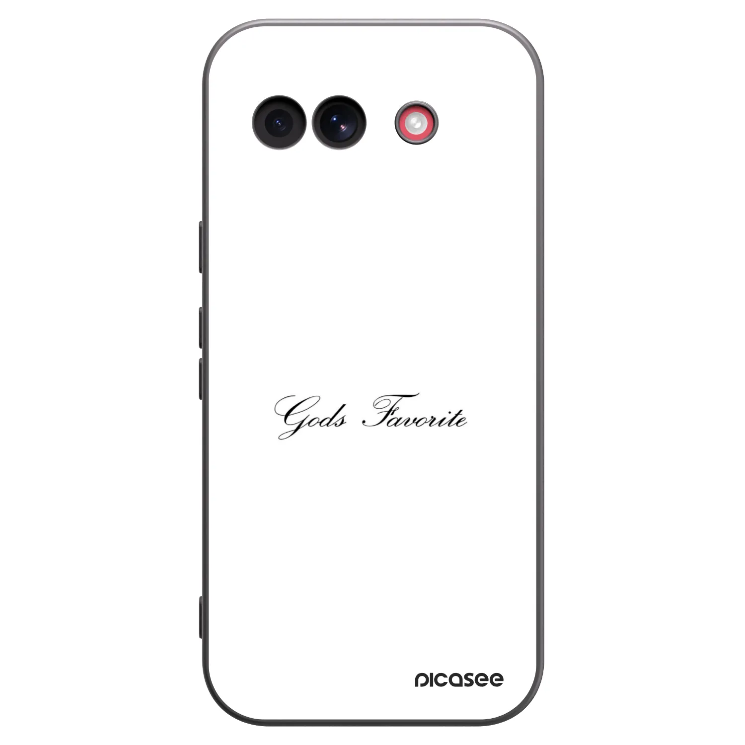 Picasee silikonový černý obal pro Google Pixel 10a - Gods Favorite