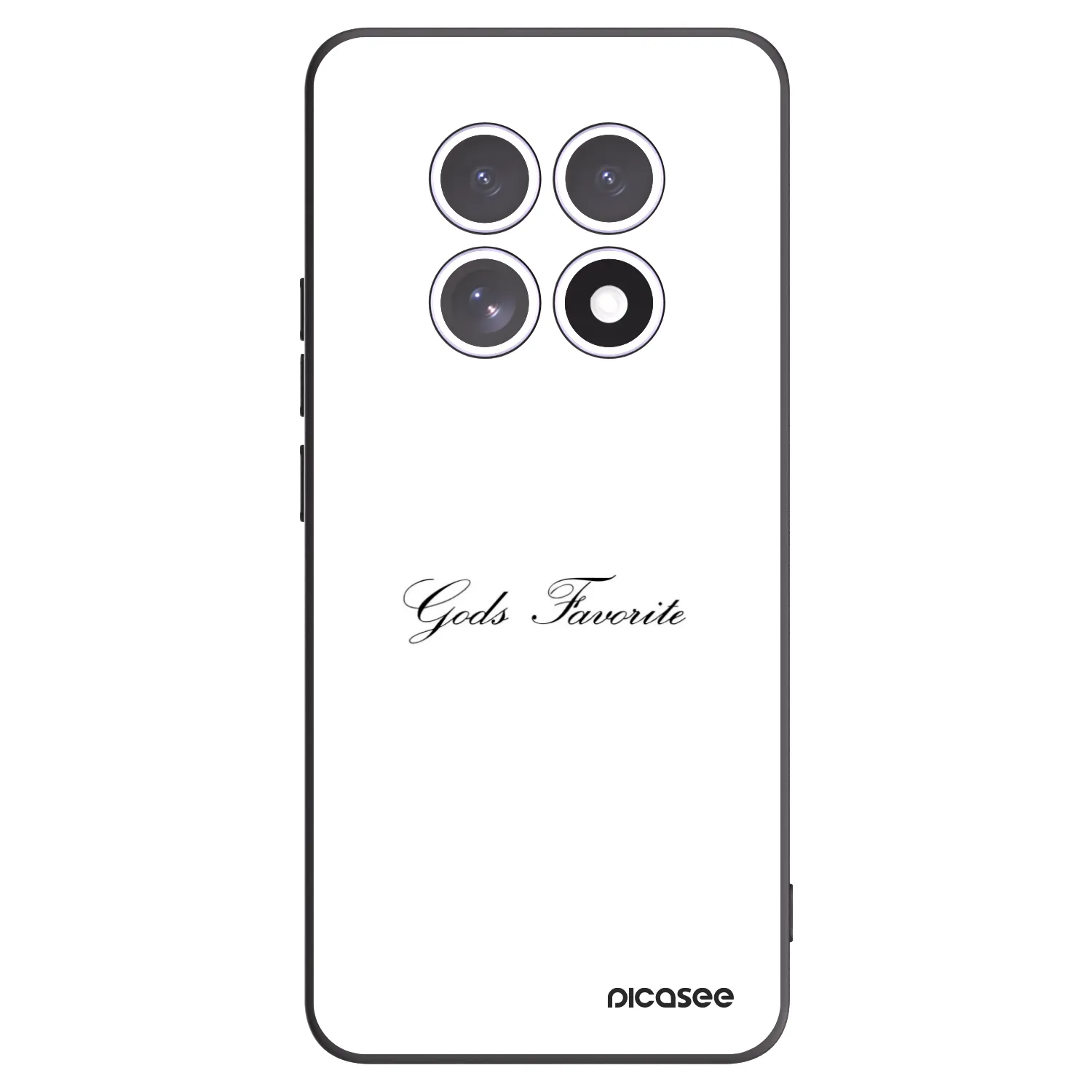 Picasee silikonový černý obal pro Xiaomi Redmi Note 15 5G - Gods Favorite