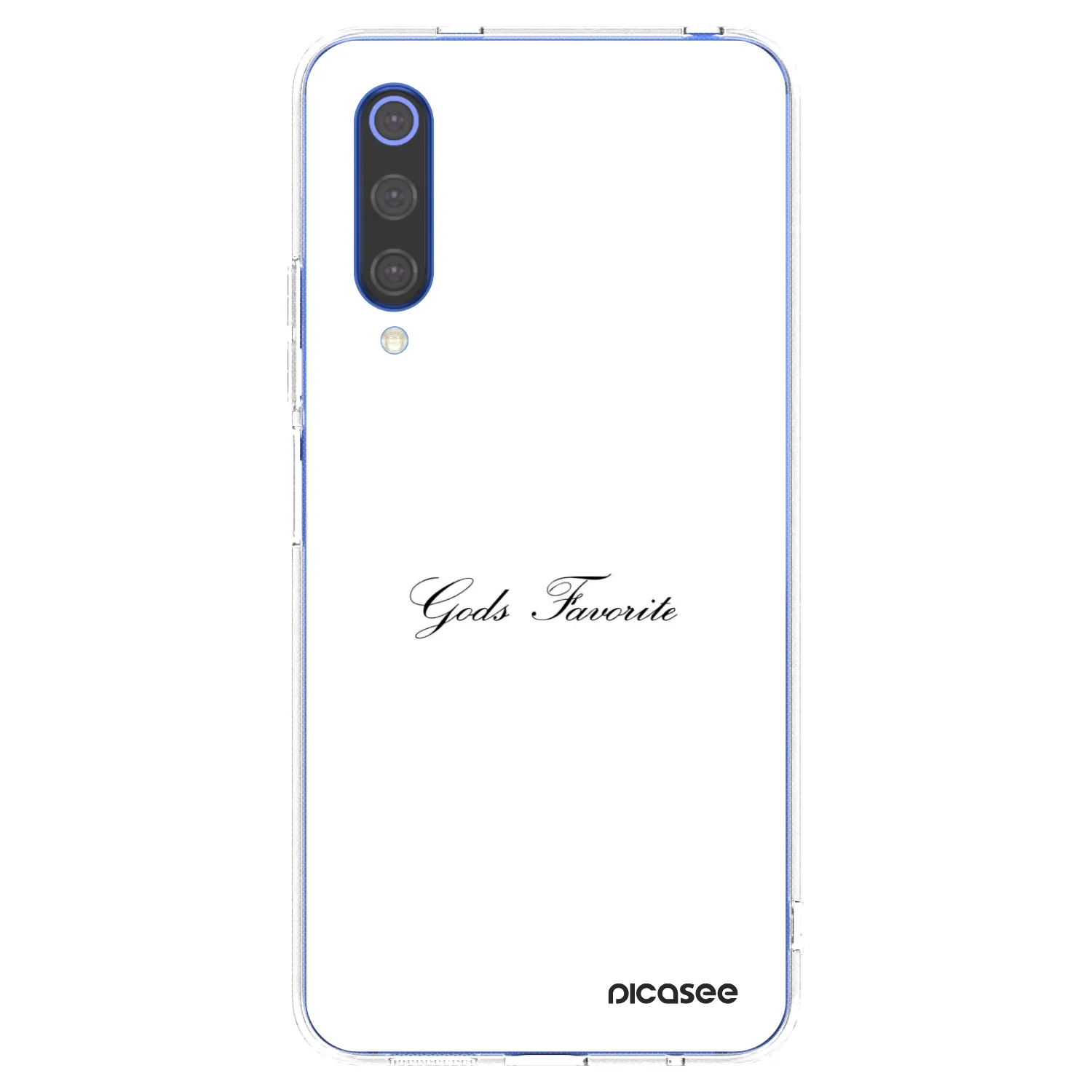 Picasee silikonový průhledný obal pro Xiaomi Mi 9 SE - Gods Favorite
