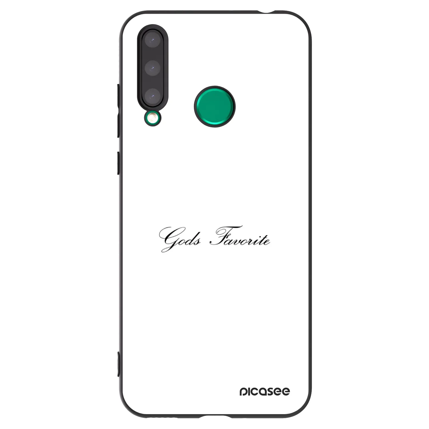 Picasee silikonový černý obal pro Honor 20 Lite - Gods Favorite
