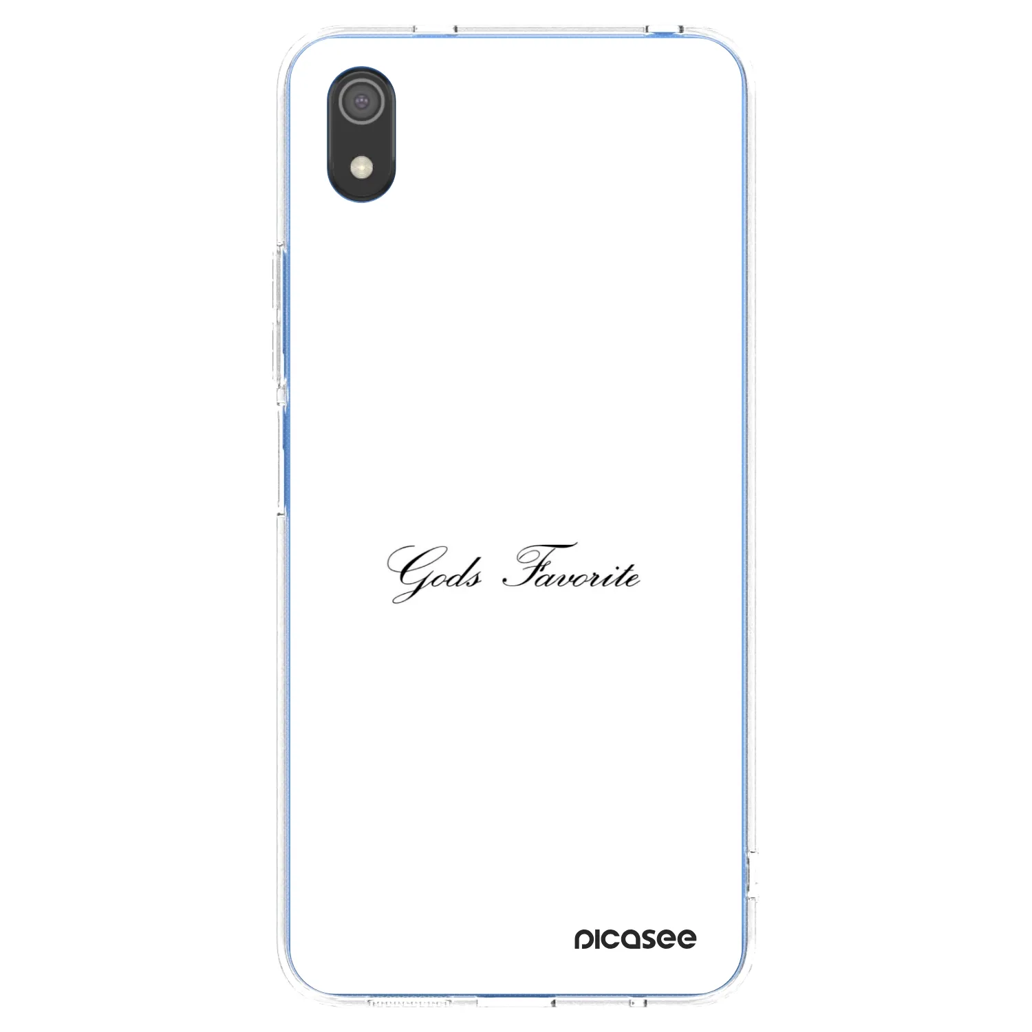 Picasee silikonový průhledný obal pro Xiaomi Redmi 7A - Gods Favorite