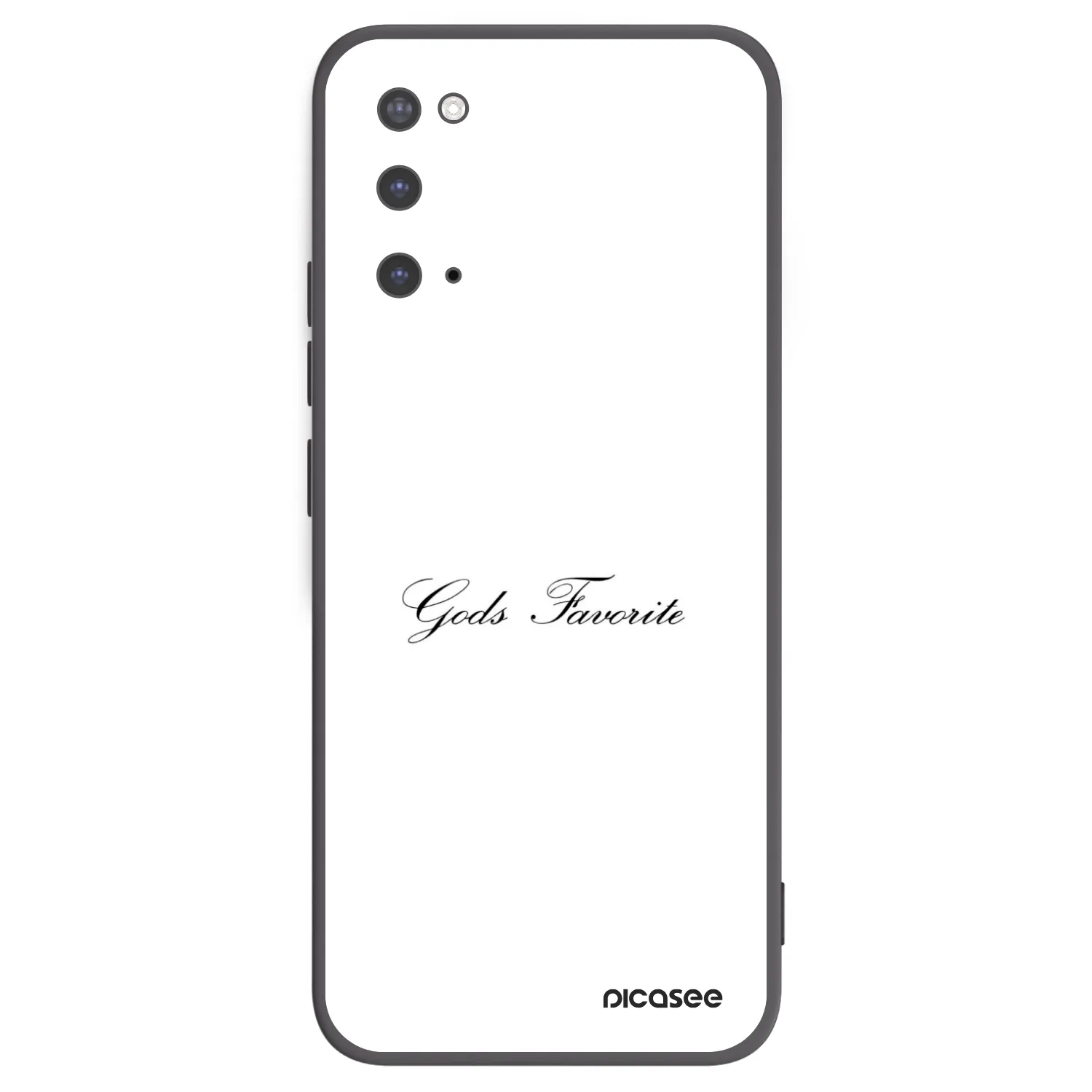 Picasee silikonový černý obal pro Samsung Galaxy S20 G980F - Gods Favorite