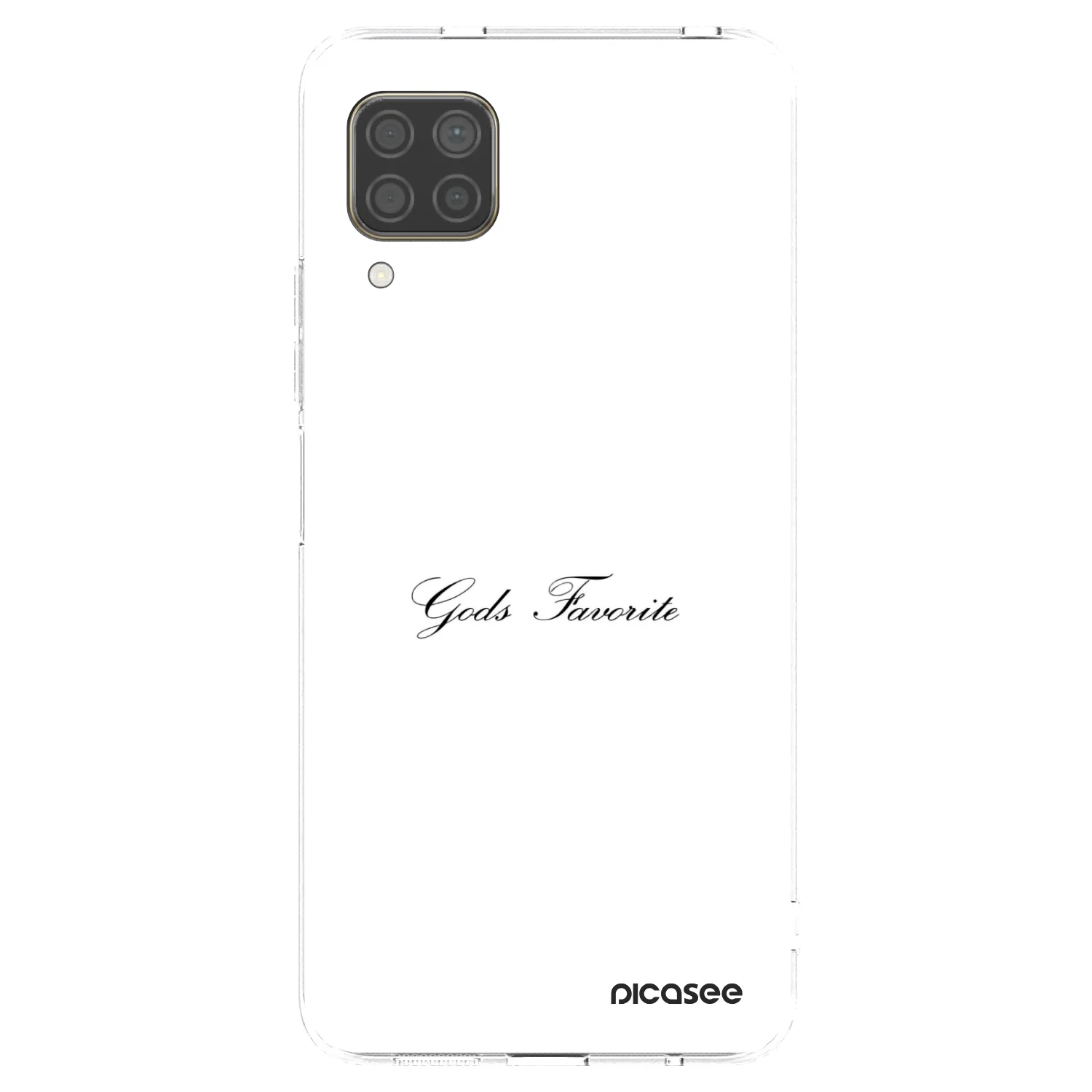 Picasee silikonový průhledný obal pro Huawei P40 Lite - Gods Favorite