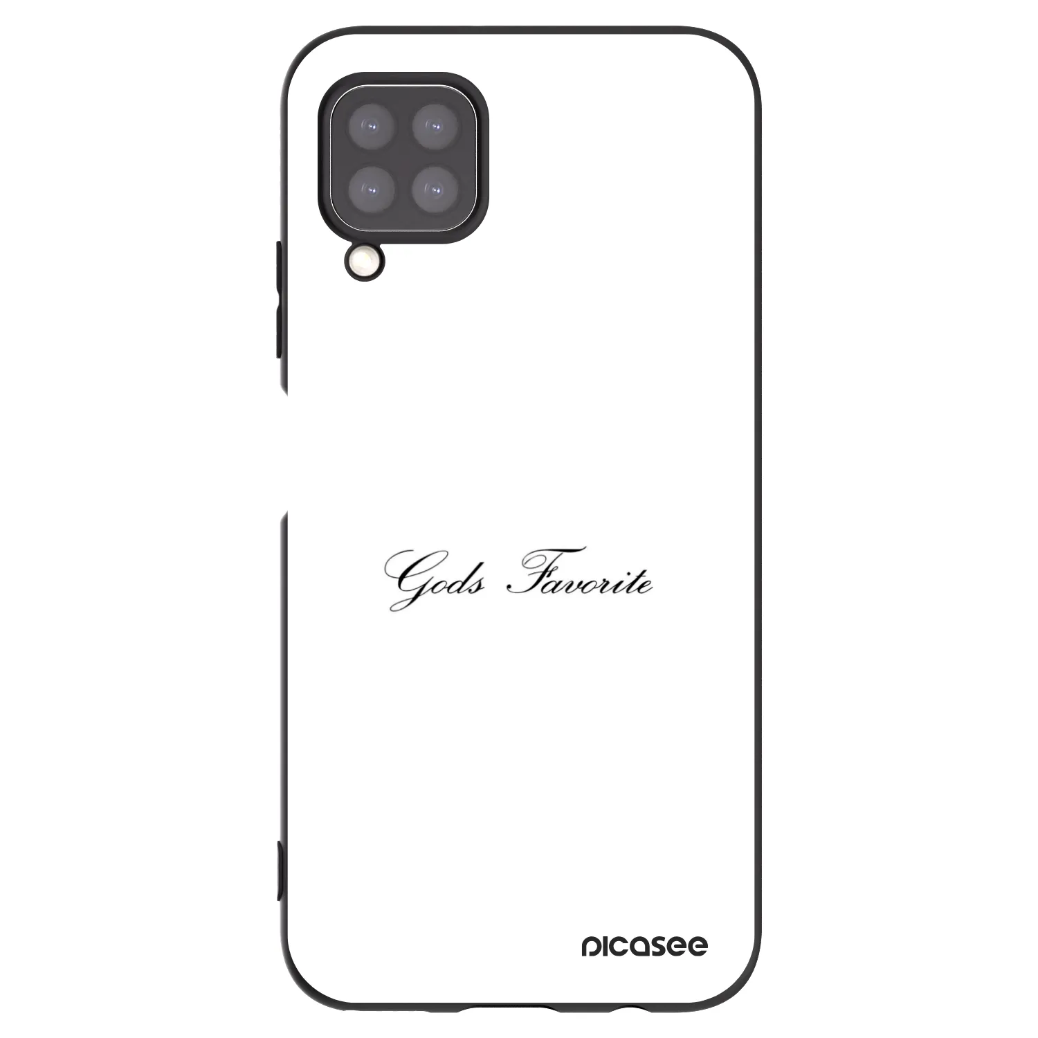 Picasee silikonový černý obal pro Huawei P40 Lite - Gods Favorite