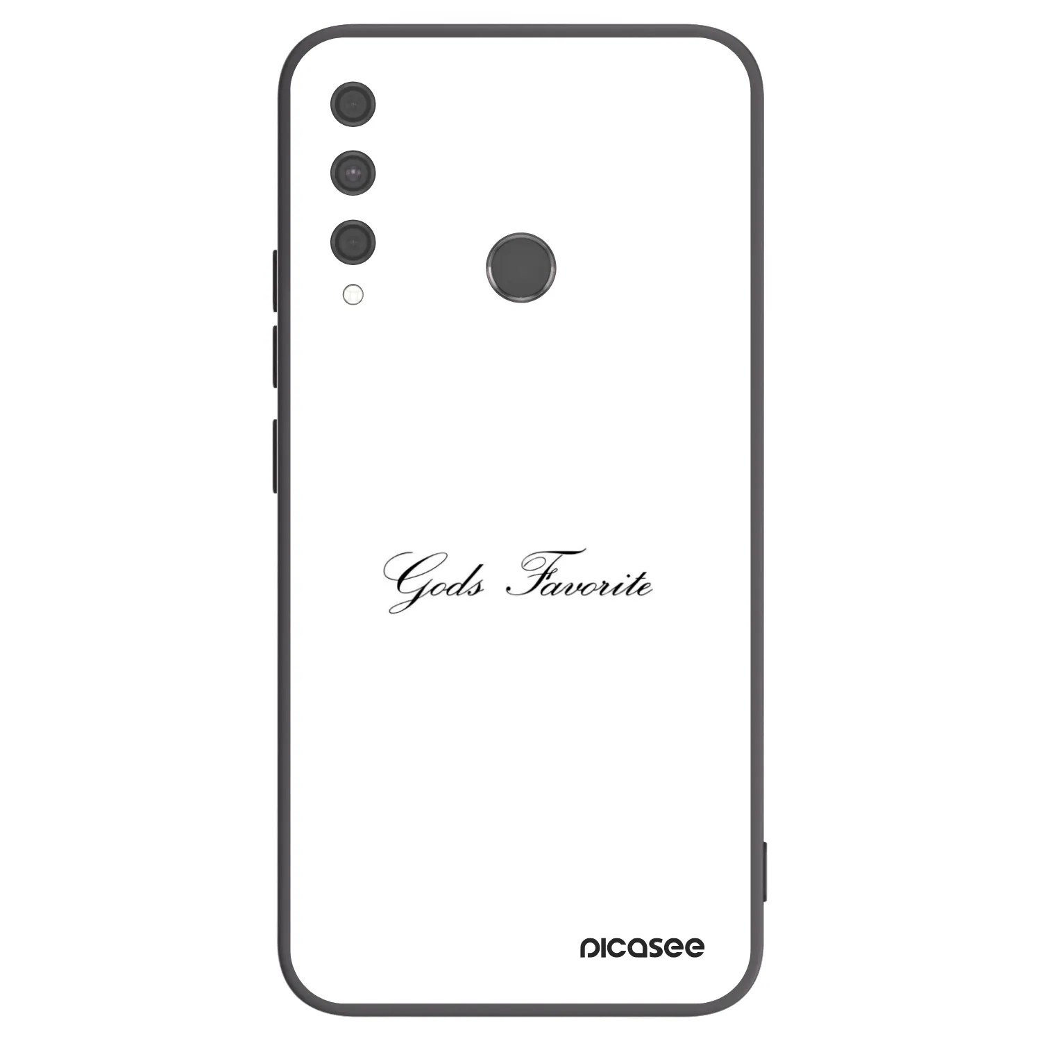 Picasee silikonový černý obal pro Huawei P40 Lite E - Gods Favorite