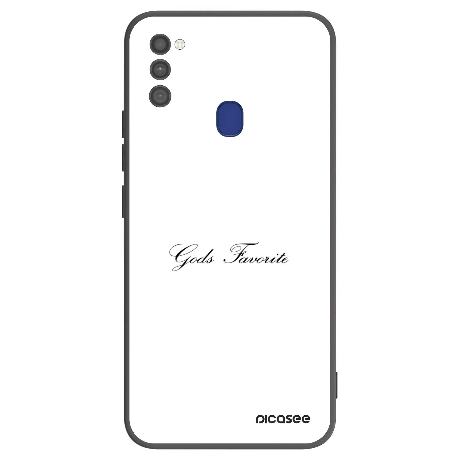 Picasee silikonový černý obal pro Samsung Galaxy M21 M215F - Gods Favorite