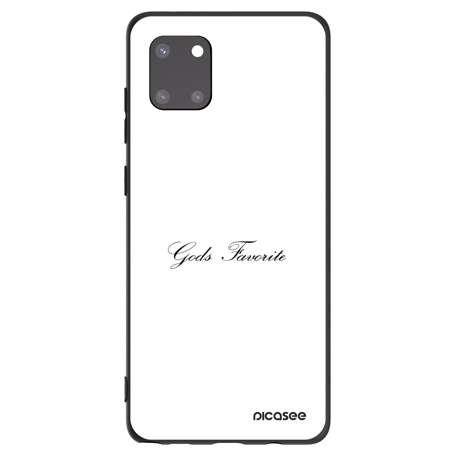 Picasee silikonový černý obal pro Samsung Galaxy Note 10 Lite N770F - Gods Favorite
