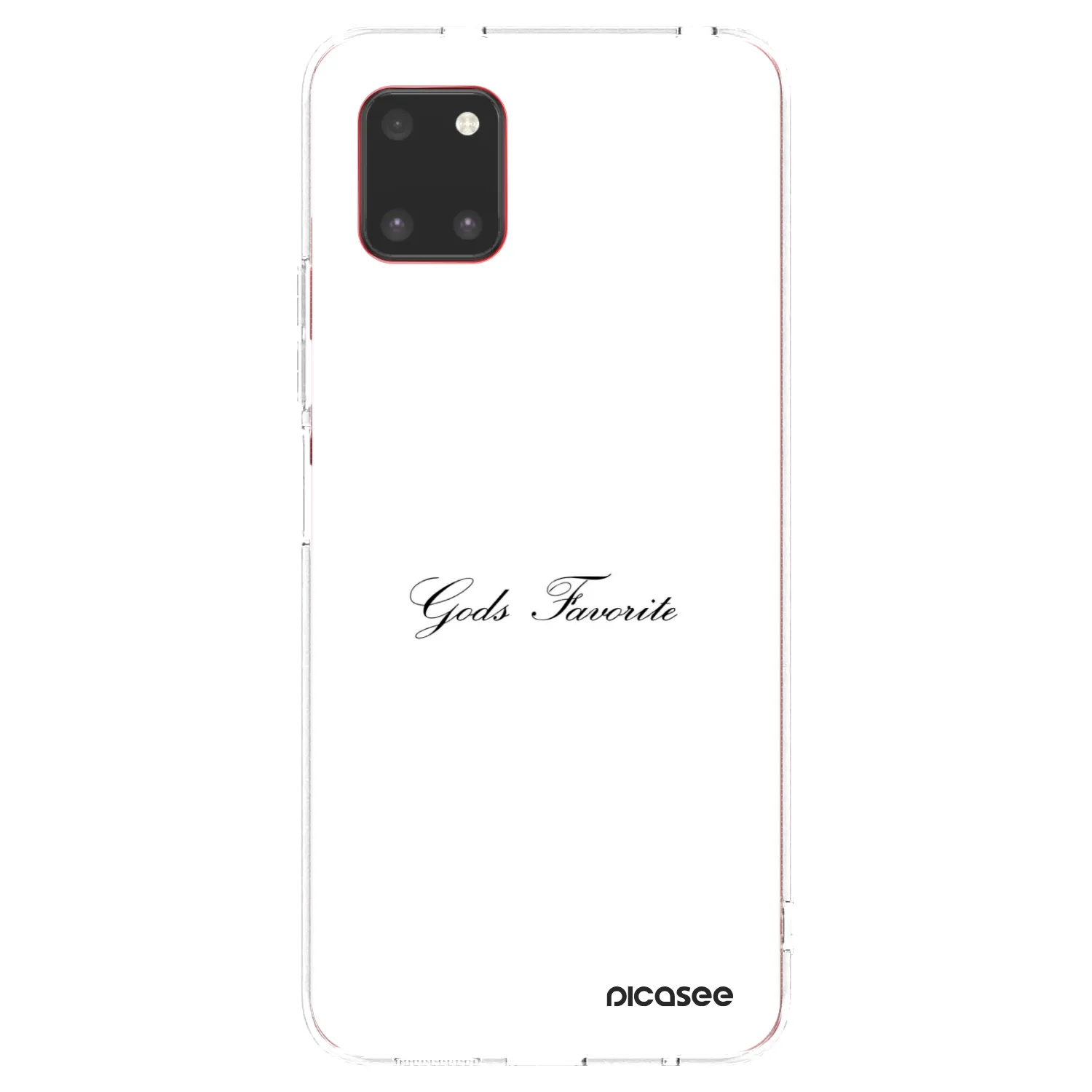 Picasee silikonový průhledný obal pro Samsung Galaxy Note 10 Lite N770F - Gods Favorite