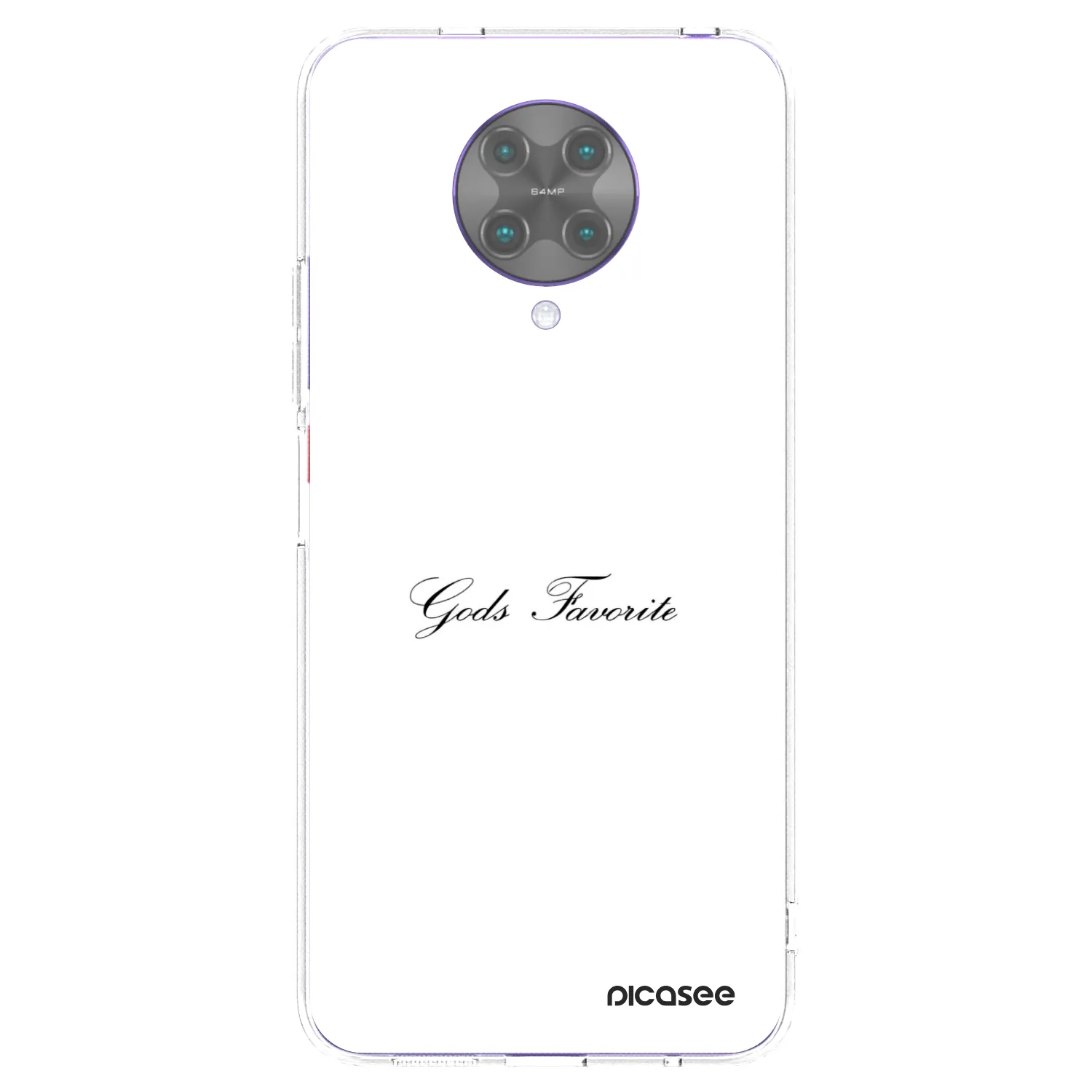 Picasee silikonový průhledný obal pro Xiaomi Poco F2 Pro - Gods Favorite