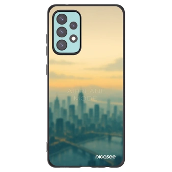 Picasee silikonový černý obal pro Samsung Galaxy A72 A725F - Airplane mode