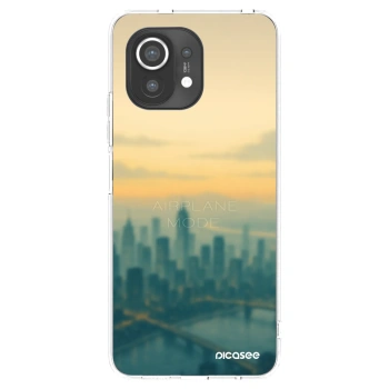Picasee silikonový průhledný obal pro Xiaomi Mi 11 - Airplane mode