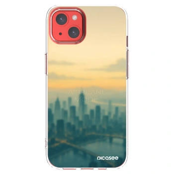Picasee silikonový průhledný obal pro Apple iPhone 13 - Airplane mode