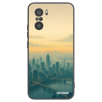 Picasee silikonový černý obal pro Xiaomi Poco F3 - Airplane mode