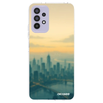 Picasee silikonový průhledný obal pro Samsung Galaxy A32 4G SM-A325F - Airplane mode