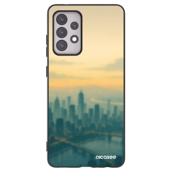 Picasee silikonový černý obal pro Samsung Galaxy A52s 5G A528B - Airplane mode