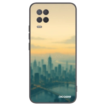 Picasee silikonový černý obal pro Realme 8 5G - Airplane mode