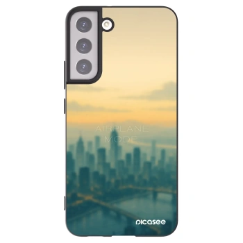 Picasee silikonový černý obal pro Samsung Galaxy S22+ 5G - Airplane mode