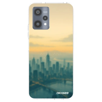 Picasee silikonový průhledný obal pro Realme 9 Pro 5G - Airplane mode