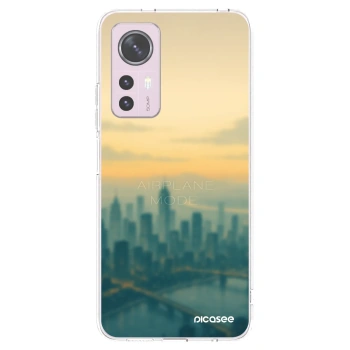 Picasee silikonový průhledný obal pro Xiaomi 12 - Airplane mode