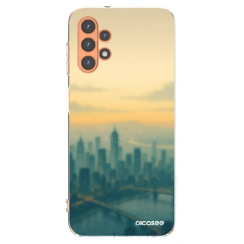 Picasee silikonový průhledný obal pro Samsung Galaxy A13 4G A135 - Airplane mode