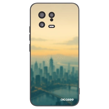 Picasee silikonový černý obal pro Xiaomi 13 - Airplane mode