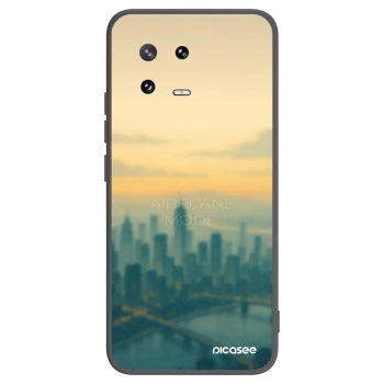 Picasee silikonový černý obal pro Xiaomi 13 Pro - Airplane mode