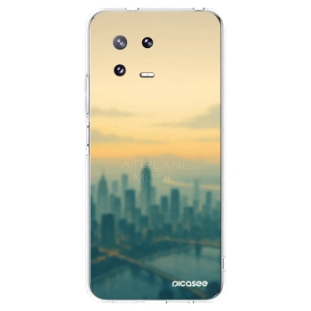 Picasee silikonový průhledný obal pro Xiaomi 13 Pro - Airplane mode