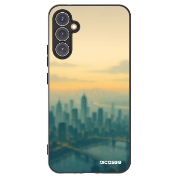 Picasee silikonový černý obal pro Samsung Galaxy A34 5G A346B - Airplane mode