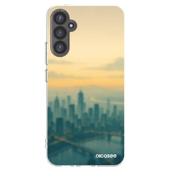 Picasee silikonový průhledný obal pro Samsung Galaxy A34 5G A346B - Airplane mode