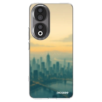Picasee silikonový průhledný obal pro Honor 90 5G - Airplane mode