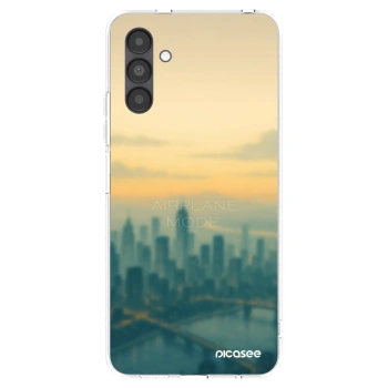 Picasee silikonový průhledný obal pro Samsung Galaxy A04s A047F - Airplane mode
