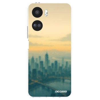 Picasee silikonový průhledný obal pro Honor 90 Lite 5G - Airplane mode