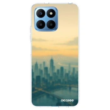 Picasee silikonový průhledný obal pro Honor 70 Lite - Airplane mode