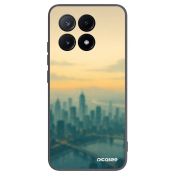 Picasee silikonový černý obal pro Xiaomi Poco X6 Pro - Airplane mode