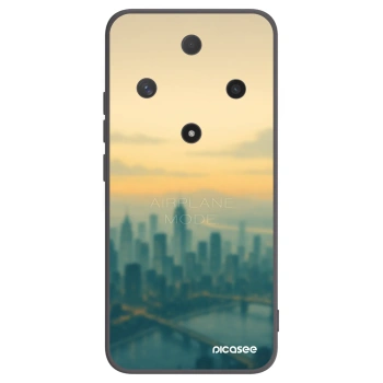 Picasee silikonový černý obal pro Honor Magic6 Lite 5G - Airplane mode