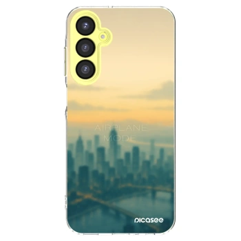 Picasee silikonový průhledný obal pro Samsung Galaxy A25 A256B 5G - Airplane mode