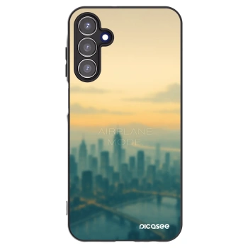 Picasee silikonový černý obal pro Samsung Galaxy A15 A155F 4G - Airplane mode